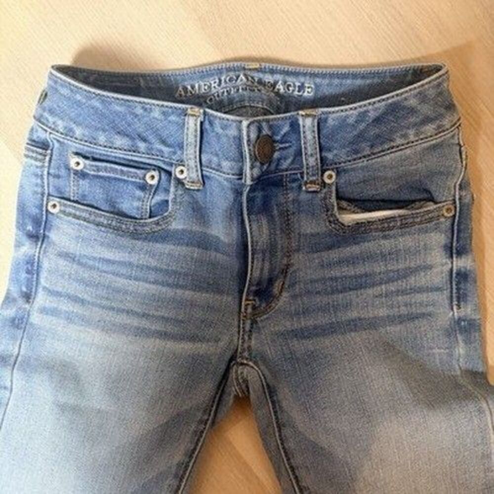 American Eagle Outfitters Straight Super Est. 1977 Quality Aeo Jeans Size 00 Y2K